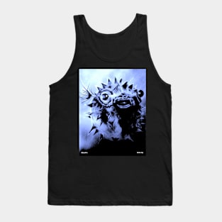 Puffer fish portrait Tank Top